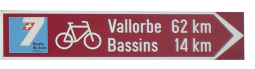 typical route sign