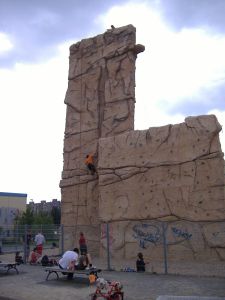 Kletterfelsen im Mauerpark, Berlin