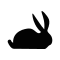 Hase schwarz.svg