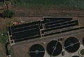 Irregularly-shaped Contact chamber at the Athlone Waste Water Treatment Works Athlone Waste Water Treatment Works, South Africa