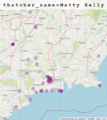 Distribution of thatcher_name=Matty Kelly