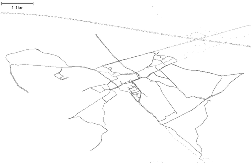 GPS points in Leefdaal after the Leefdaal mapping day