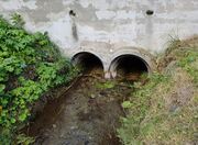 A direct culvert inlet