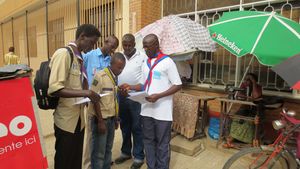 Mapping in the streets of Bujumbura