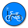 CircleBicycleParking.svg