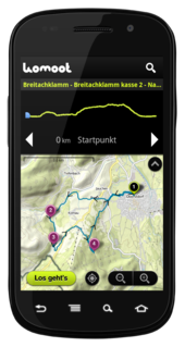 Android App by Komoot.de