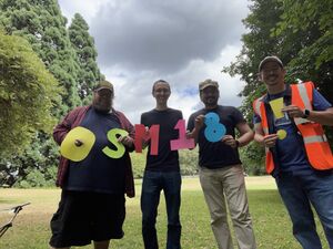 OSM Seattle celebrates OSM's 18th Birthday with a bbq picnic at Green Lake Park (Seattle, USA).