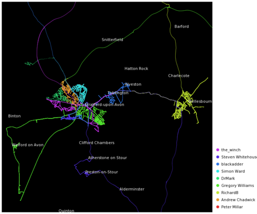 Stratford‐upon‐Avon mapping party render