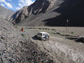 Flood in Bartang valley